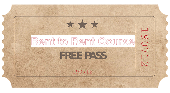 Free rent to rent course